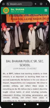 Bal Bhavan Public School Laxmi Nagar